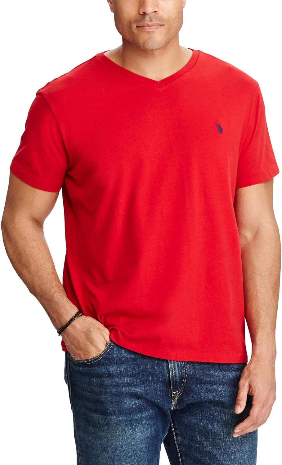 Polo RL Men's Classic Fit V-Neck - Image 2