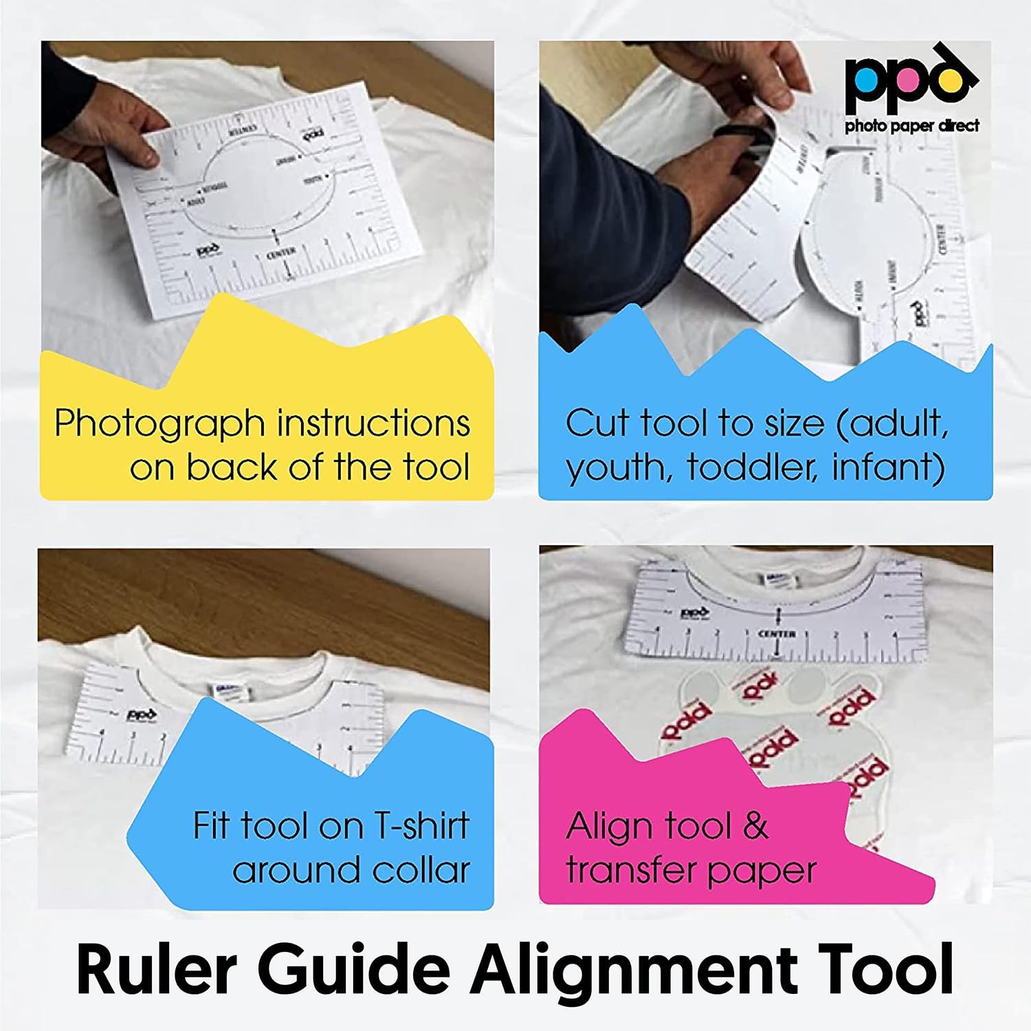 PPD 50 Sheets 8.5x11\u201D - Inkjet Iron-on Heat Transfer Paper for White & Light Fabric and T-Shirts - Premium - PPD-1-50 - Image 7