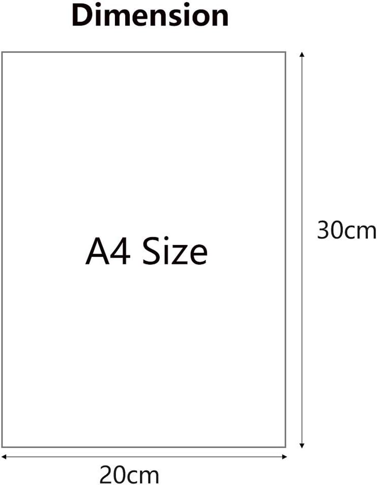 Printable Heat Transfer Vinyl Paper Inkjet Printer Iron on HTV for Dark Fabrics or T-shirts, A4 Size Pack of 10 - Image 2