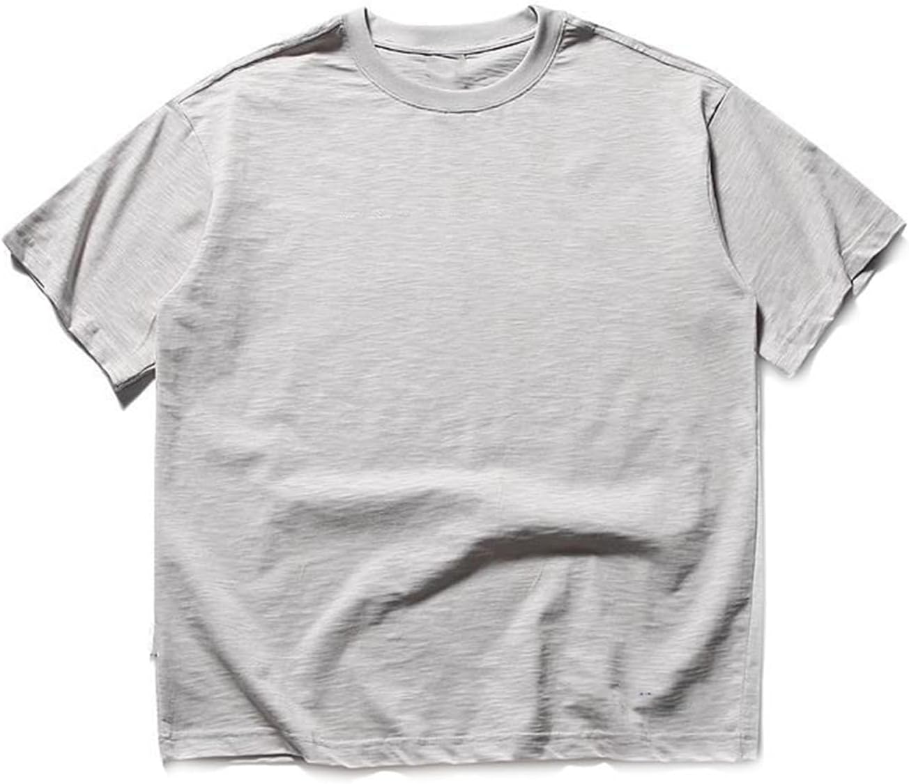 Printed Cotton Short Sleeve T-Shirt, Loose Fit Shirt for Men, Summer Casual - Image 6