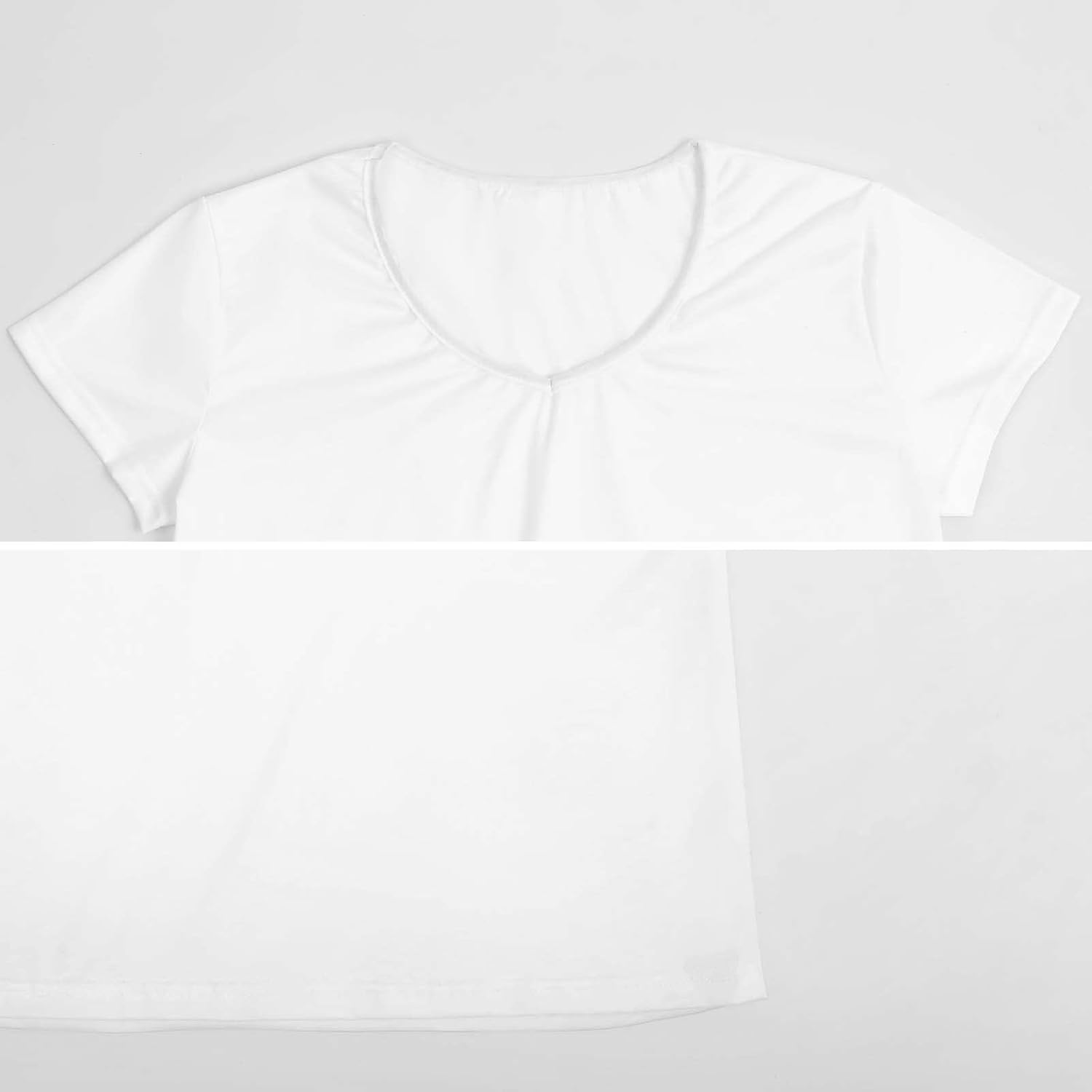 Rainbow Peace Printed Womens V Neck Short Sleeve T Shirts Summer Tops Tees Fashion Outfits Clothes - Image 5