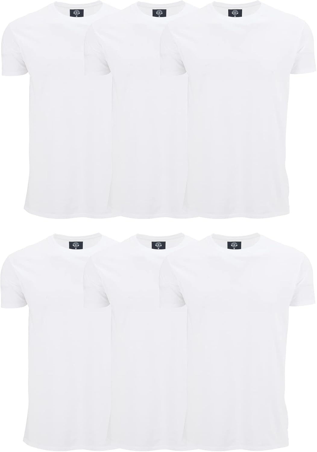 SOCKS'NBULK Men's Cotton Crew Neck Regular T-Shirts Bulk Short Sleeve Lightweight Tees Mix Colors - Image 10