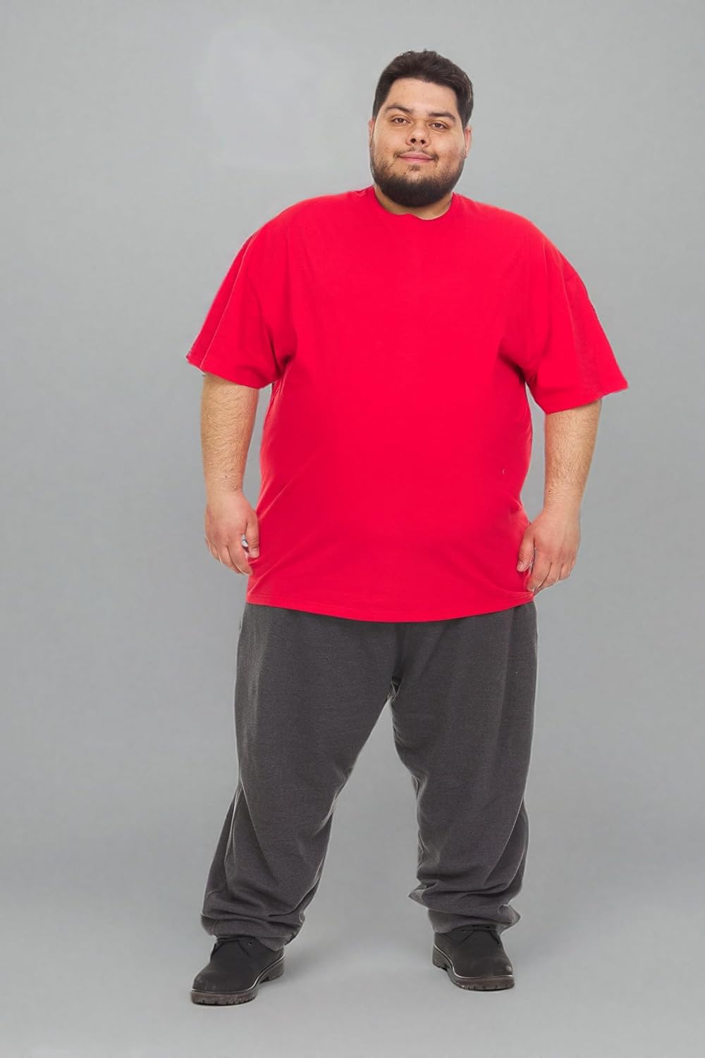 SOCKS'NBULK Men's Cotton Crew Neck Regular T-Shirts Bulk Short Sleeve Lightweight Tees Mix Colors - Image 7