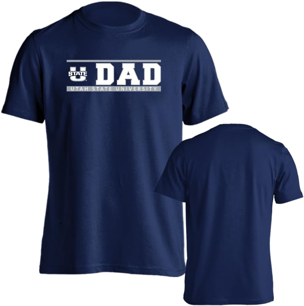 Sport Your Gear Officially Licensed NCAA Dad T-Shirt Game Day Tee Spirit Wear Proud Fan Gear Apparel - Image 43
