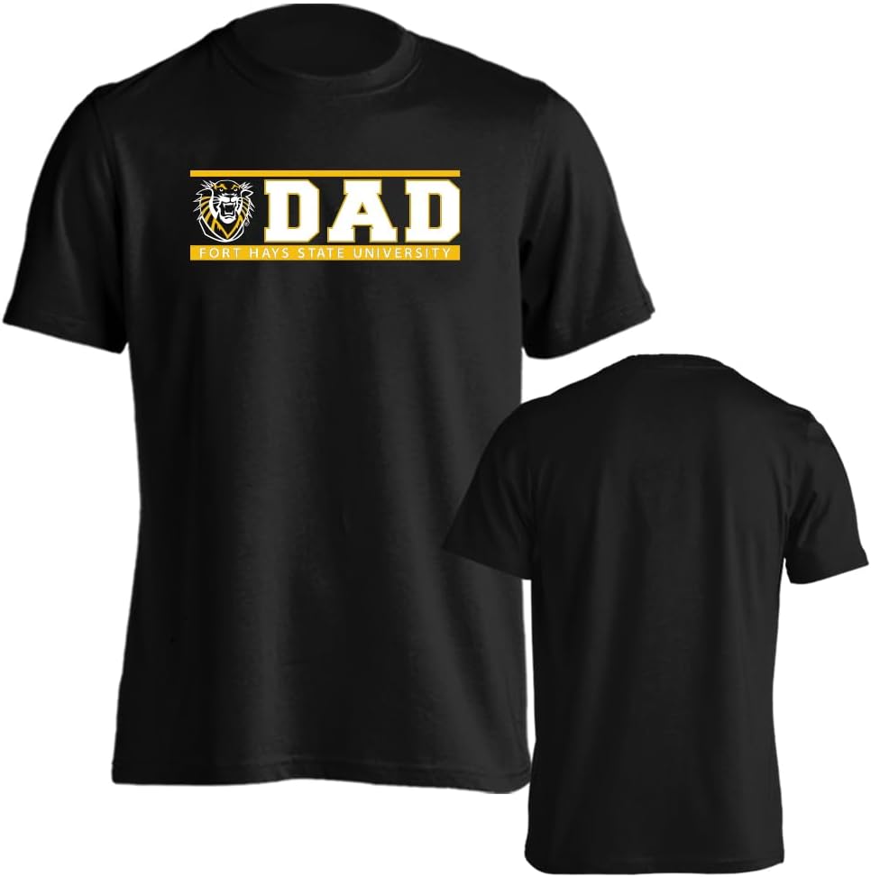 Sport Your Gear Officially Licensed NCAA Dad T-Shirt Game Day Tee Spirit Wear Proud Fan Gear Apparel - Image 24