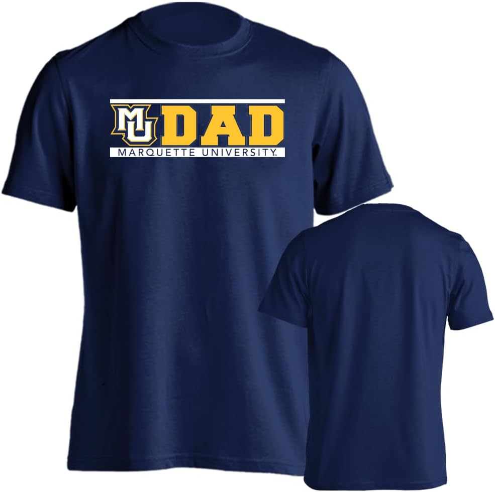 Sport Your Gear Officially Licensed NCAA Dad T-Shirt Game Day Tee Spirit Wear Proud Fan Gear Apparel - Image 16
