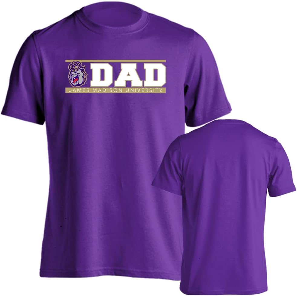 Sport Your Gear Officially Licensed NCAA Dad T-Shirt Game Day Tee Spirit Wear Proud Fan Gear Apparel - Image 35