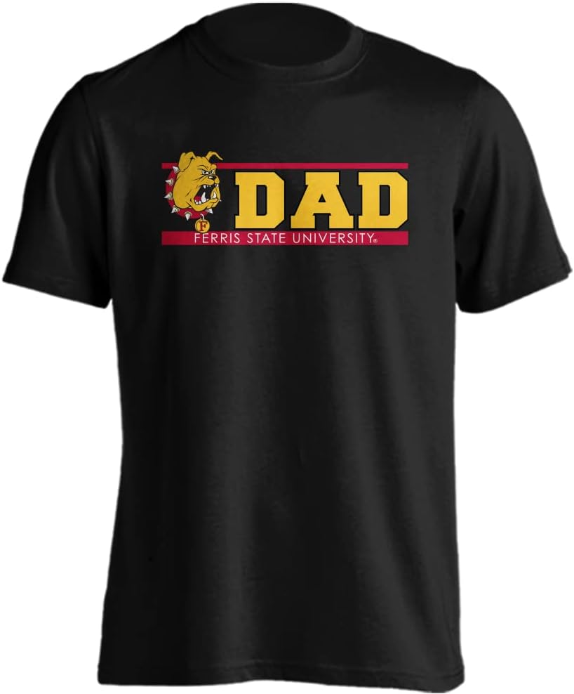 Sport Your Gear Officially Licensed NCAA Dad T-Shirt Game Day Tee Spirit Wear Proud Fan Gear Apparel - Image 25