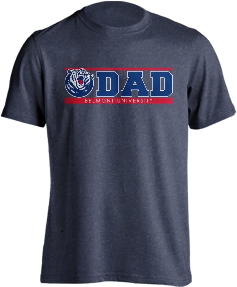 Sport Your Gear Officially Licensed NCAA Dad T-Shirt Game Day Tee Spirit Wear Proud Fan Gear Apparel