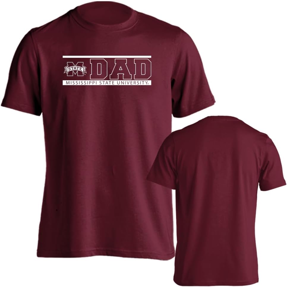 Sport Your Gear Officially Licensed NCAA Dad T-Shirt Game Day Tee Spirit Wear Proud Fan Gear Apparel - Image 70