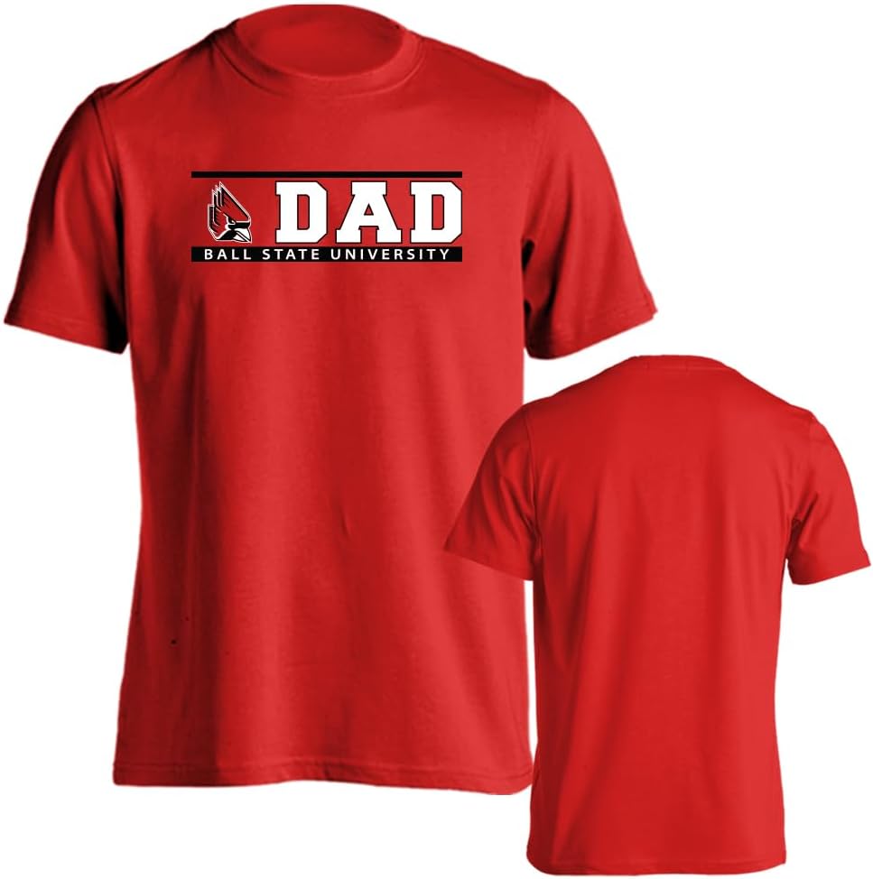 Sport Your Gear Officially Licensed NCAA Dad T-Shirt Game Day Tee Spirit Wear Proud Fan Gear Apparel - Image 47