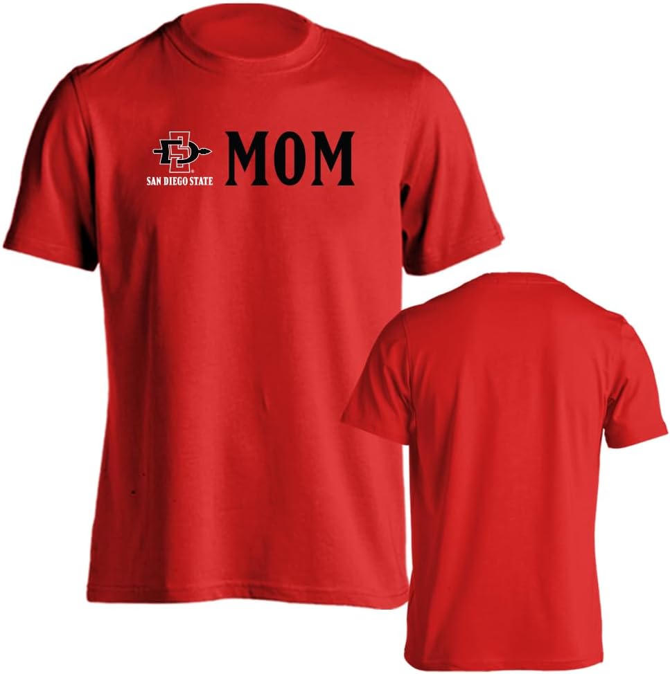 Sport Your Gear Officially Licensed NCAA Mom T-Shirt Game Day Tee Spirit Wear Proud Fan Gear Apparel - Image 71