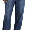 True Nation by DXL Men's Big and Tall Relaxed-Fit Stretch Jeans | Machine Washable with 5-Pocket Style and Stitched Details