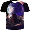 ZUIAI 3D Printed T-Shirt Sports Casual Men's Shirt Natural Landscape Short Sleeve Streetwear Leisure Top