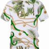 ZUIAI T Shirt Men 3D Printed Casual Streetwear Clothing Tops Plus Size Short Sleeve
